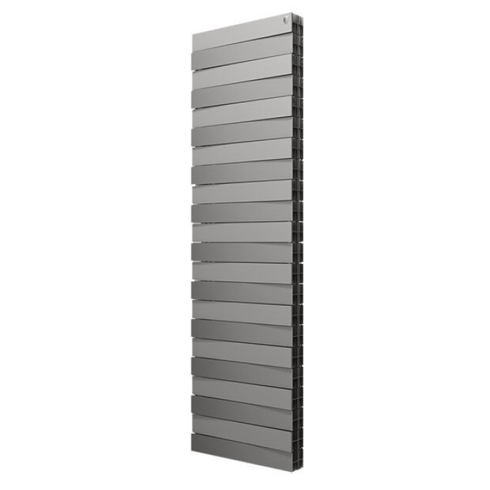 Радіатор біметілевий Royal Thermo Piano Forte Tower Silver Satin 22 секцій