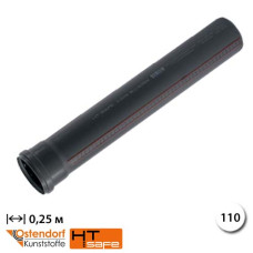 Труба з розтрубом DN 110 250 mm HTsafeEM 175010